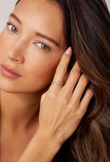 LAGOS Newport Petite Two Tone Knot Diamond Ring