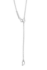 LAGOS Newport Small Two Tone Knot Diamond Pendant Necklace