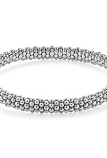 LAGOS Newport 6mm Two Tone Knot Diamond Caviar Bracelet