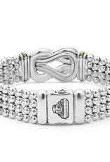 LAGOS Newport Two Tone Knot Diamond Chain Bracelet