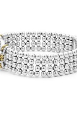 LAGOS Newport Two Tone Knot Diamond Chain Bracelet