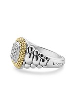 LAGOS Caviar Lux Diamond Square Ring