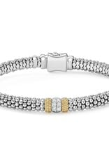 LAGOS Caviar Lux 1 Diamond Station Caviar Bracelet