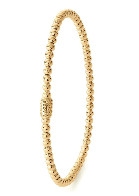 LAGOS Caviar Gold Beaded Bracelet