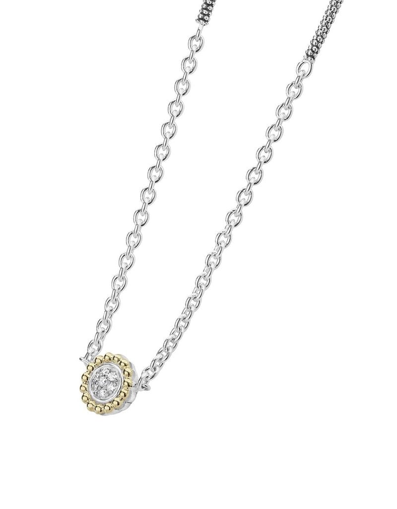 LAGOS Caviar Lux Diamond 9mm Pendant Necklace