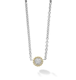 LAGOS Caviar Lux Diamond 9mm Pendant Necklace