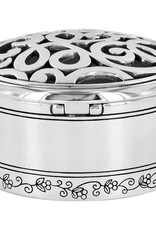 Skribble Round Trinket Box