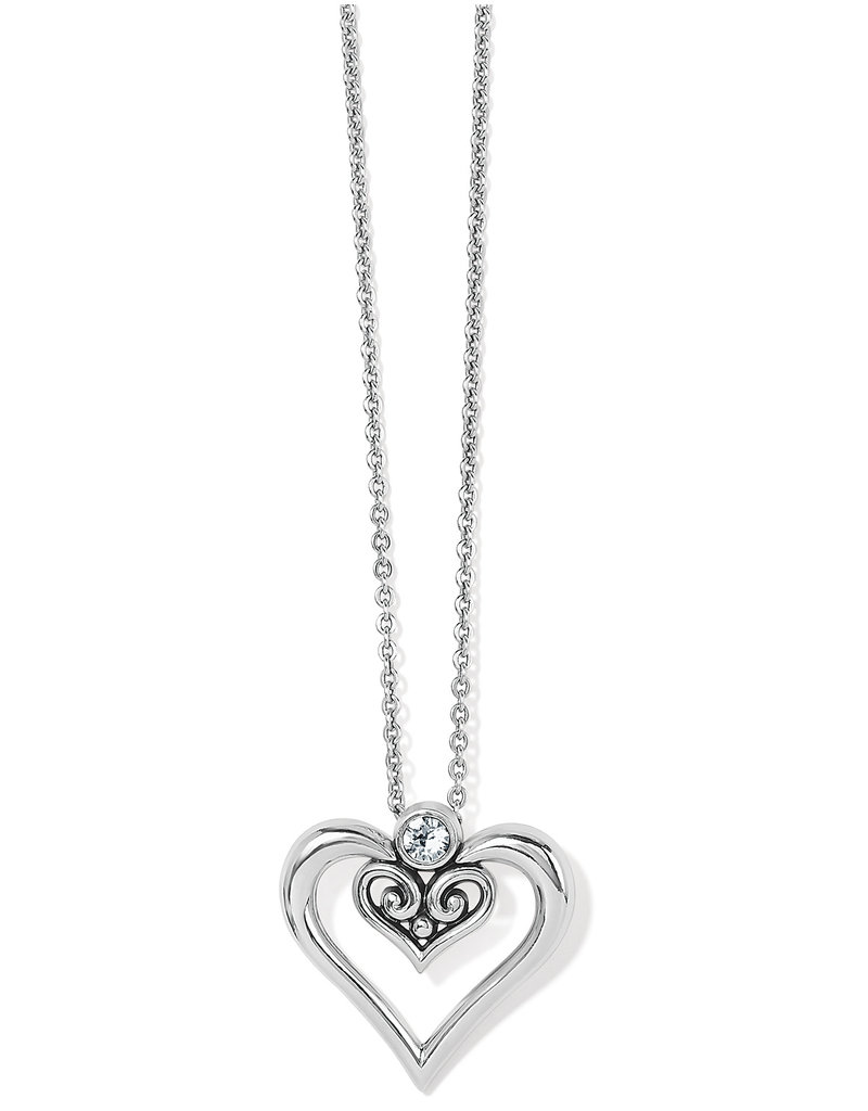 Alcazar Duet Heart Necklace