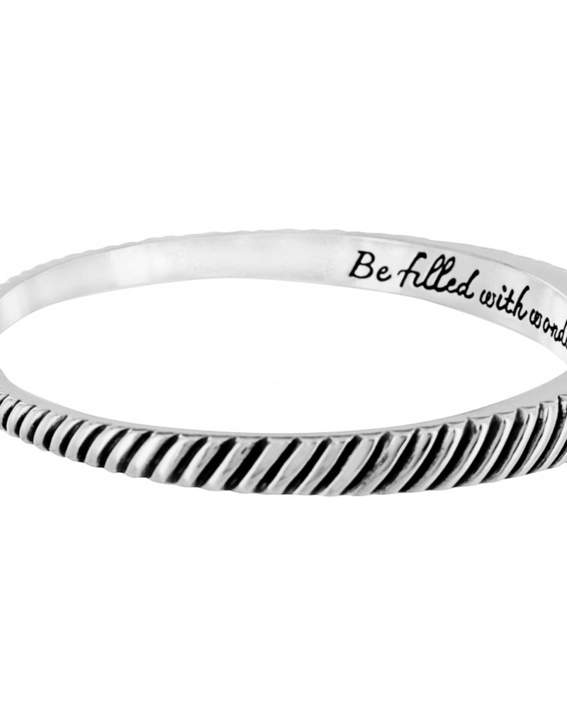 Celestia Heart Hinged Bangle