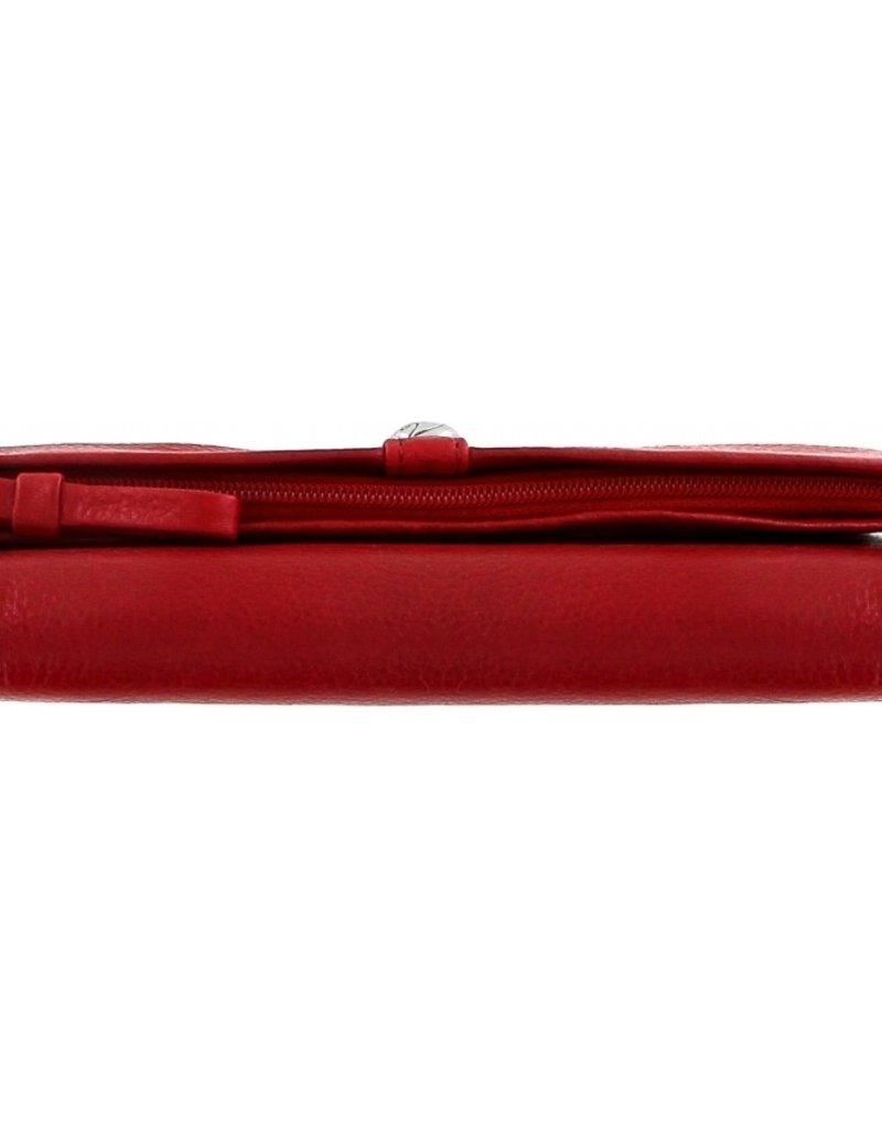 Nolita Shimmer Large Wallet in Lipstick