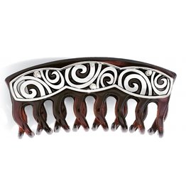 London Groove Large Hair Clip Tortoise