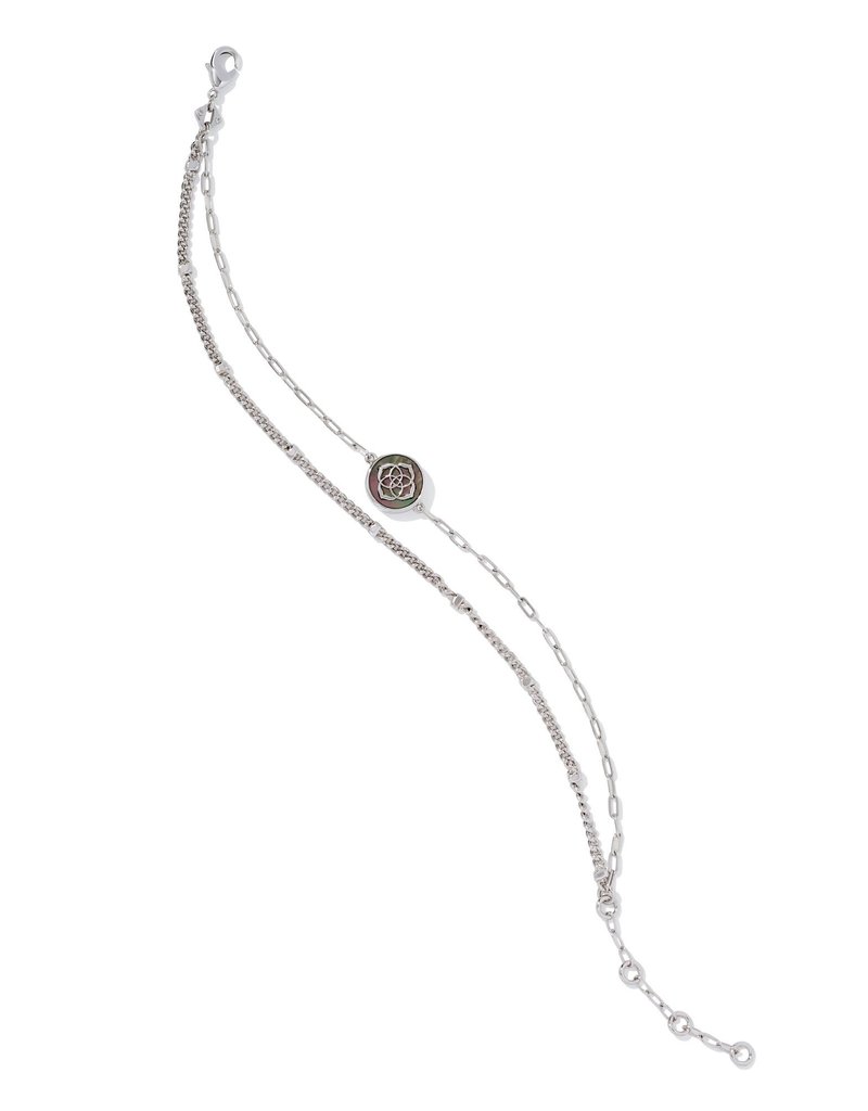 KENDRA SCOTT Stamped Dira Delicate Chain Bracelet