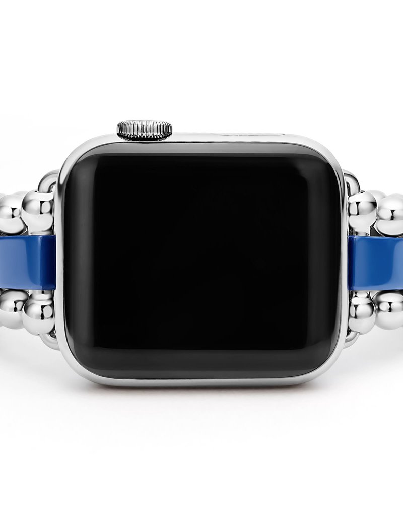 LAGOS Smart Caviar Black 38mm Apple Watch Bracelet