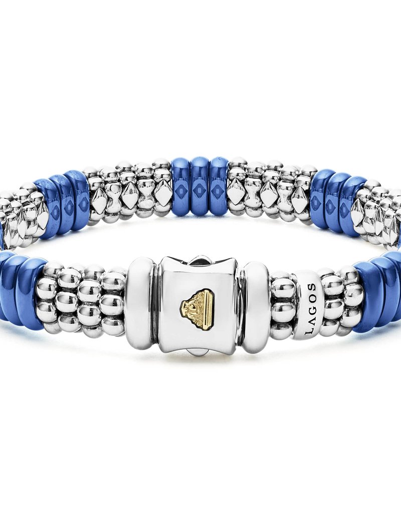 LAGOS Ultramarine Ceramic Ceramic Caviar Beaded Bracelet