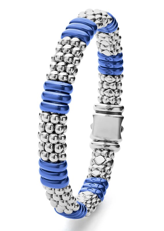 LAGOS Ultramarine Ceramic Ceramic Caviar Beaded Bracelet