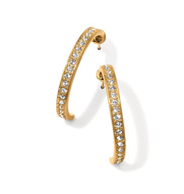 Meridian Zenith Medium Hoop in Gold