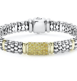 LAGOS Signature Caviar Yellow Sapphire Caviar Bracelet