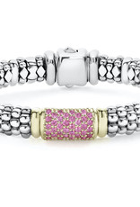 LAGOS Signature Caviar Pink Sapphire Caviar Bracelet