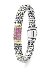 LAGOS Signature Caviar Pink Sapphire Caviar Bracelet