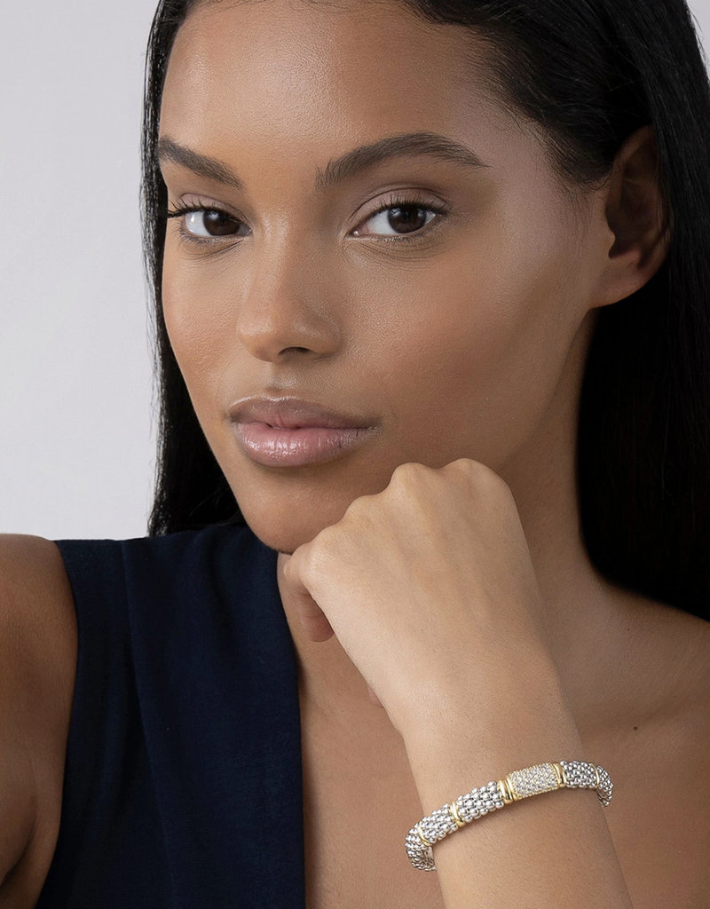 LAGOS Signature Caviar Diamond Caviar Bracelet
