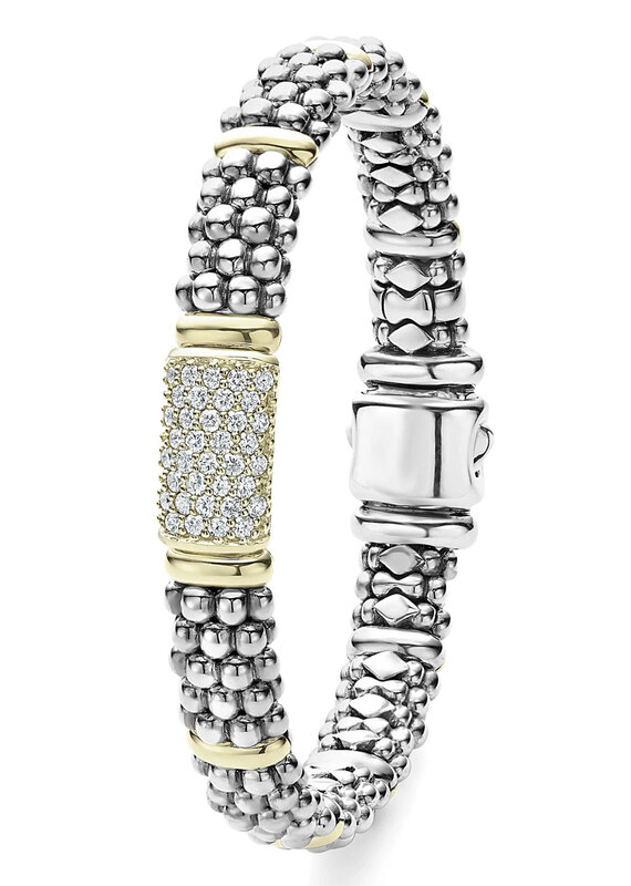 LAGOS Signature Caviar Diamond Caviar Bracelet