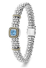 LAGOS Color Caviar 9mm Swiss Blue Topaz Caviar Bracelet