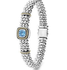 LAGOS Color Caviar 9mm Swiss Blue Topaz Caviar Bracelet