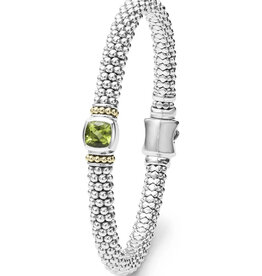 LAGOS Color Caviar 6mm Peridot Caviar Bracelet