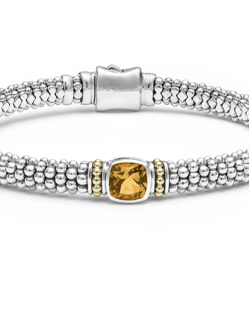 LAGOS Color Caviar 6mm Citrine Caviar Bracelet