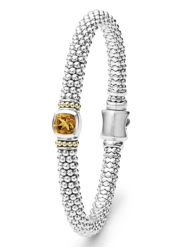 LAGOS Color Caviar 6mm Citrine Caviar Bracelet