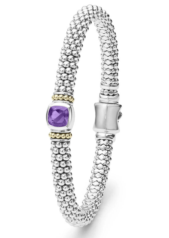 LAGOS Color Caviar 6mm Amethyst Caviar Bracelet
