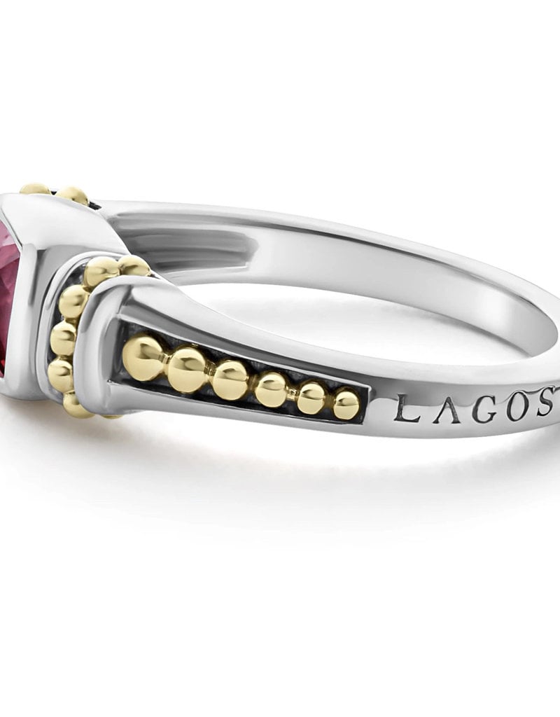 LAGOS Color Caviar Rhodolite Garnet Topaz Ring