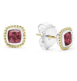 LAGOS Color Caviar Rhodolite Garnet Caviar Stud Earrings
