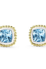 LAGOS Color Caviar Swiss Blue Topaz Caviar Stud Earrings