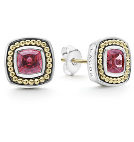 LAGOS Color Caviar Rhodolite Garnet Stud Earrings