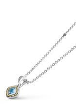 LAGOS Color Caviar Swiss Blue Topaz Pendant Necklace