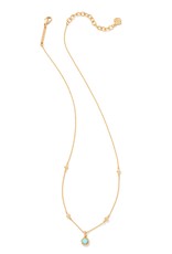 KENDRA SCOTT Nola Gold Short Pendant Necklace