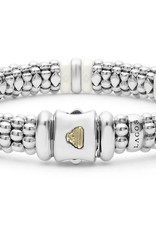 LAGOS White Caviar Single Station Diamond Caviar Bracelet