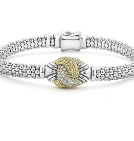 LAGOS Caviar Lux Diamond Knot Bracelet