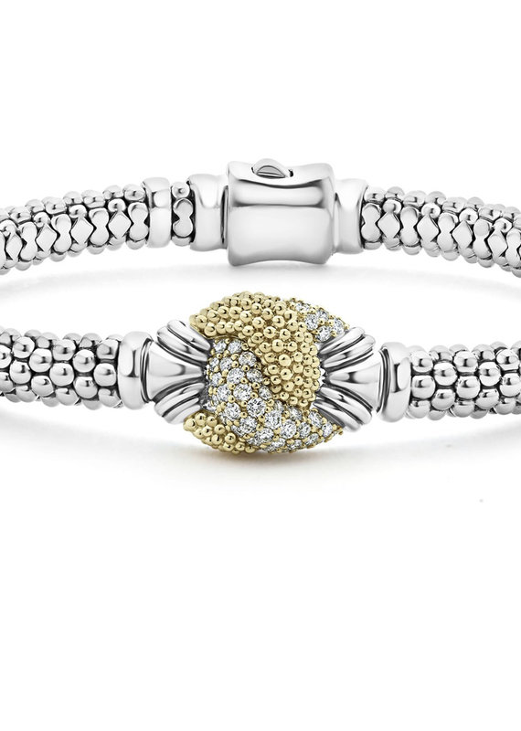 LAGOS Caviar Lux Diamond Knot Bracelet