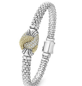 LAGOS Caviar Lux Diamond Knot Bracelet