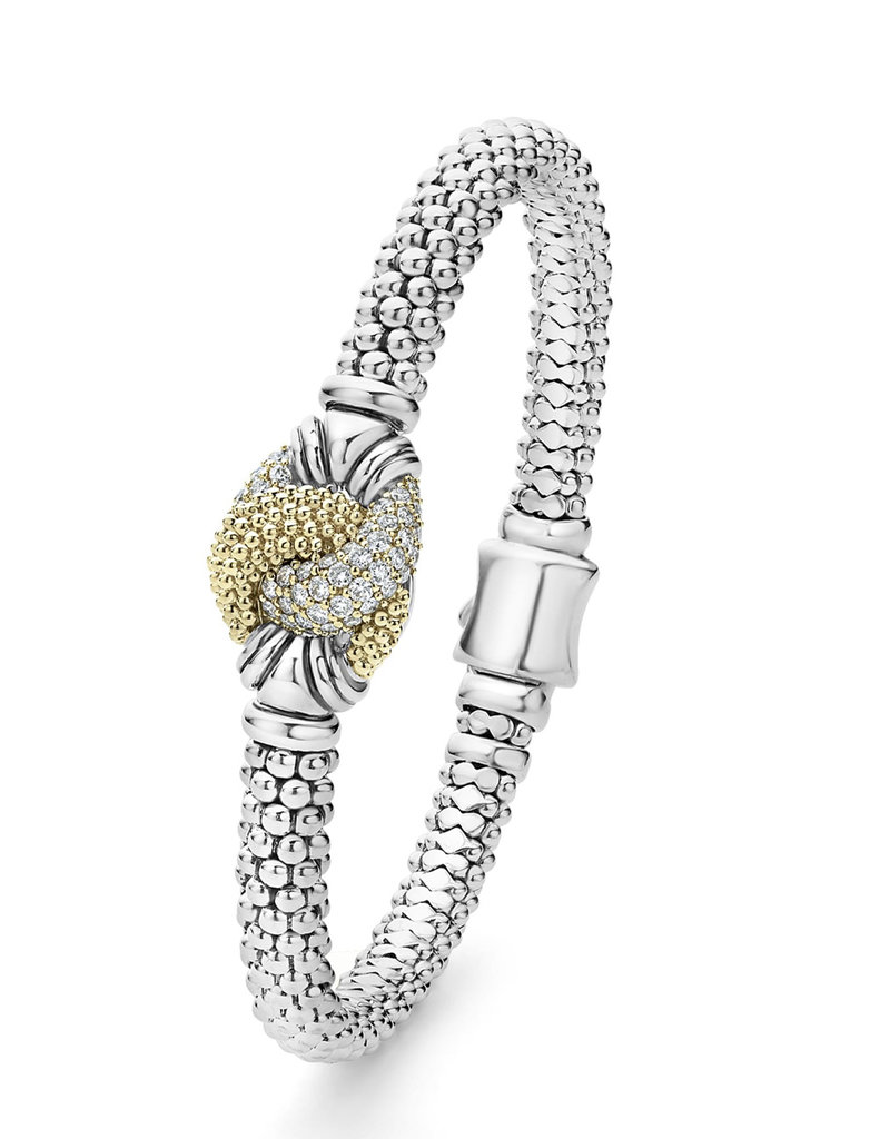 LAGOS Caviar Lux Diamond Knot Bracelet