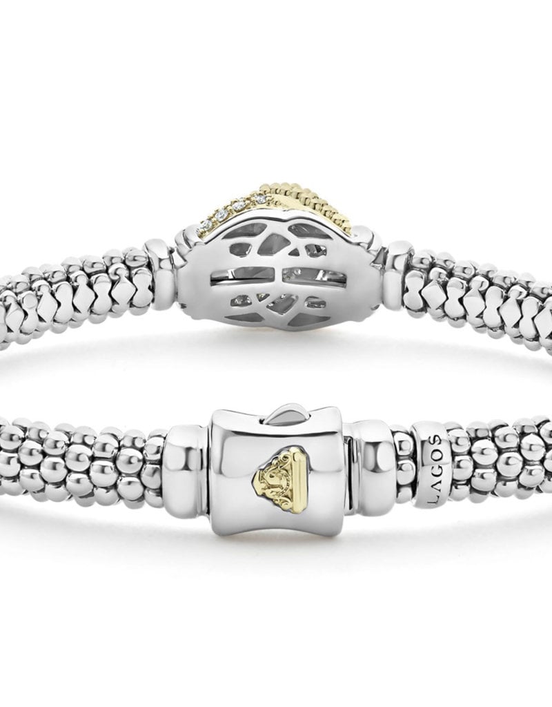 LAGOS Caviar Lux Diamond Knot Bracelet