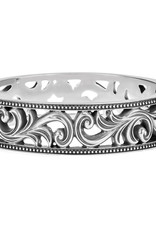 Alana Scroll hinged Bangle