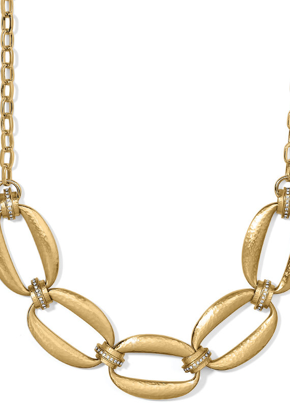 Meridian Lumens Collar Necklace in Gold
