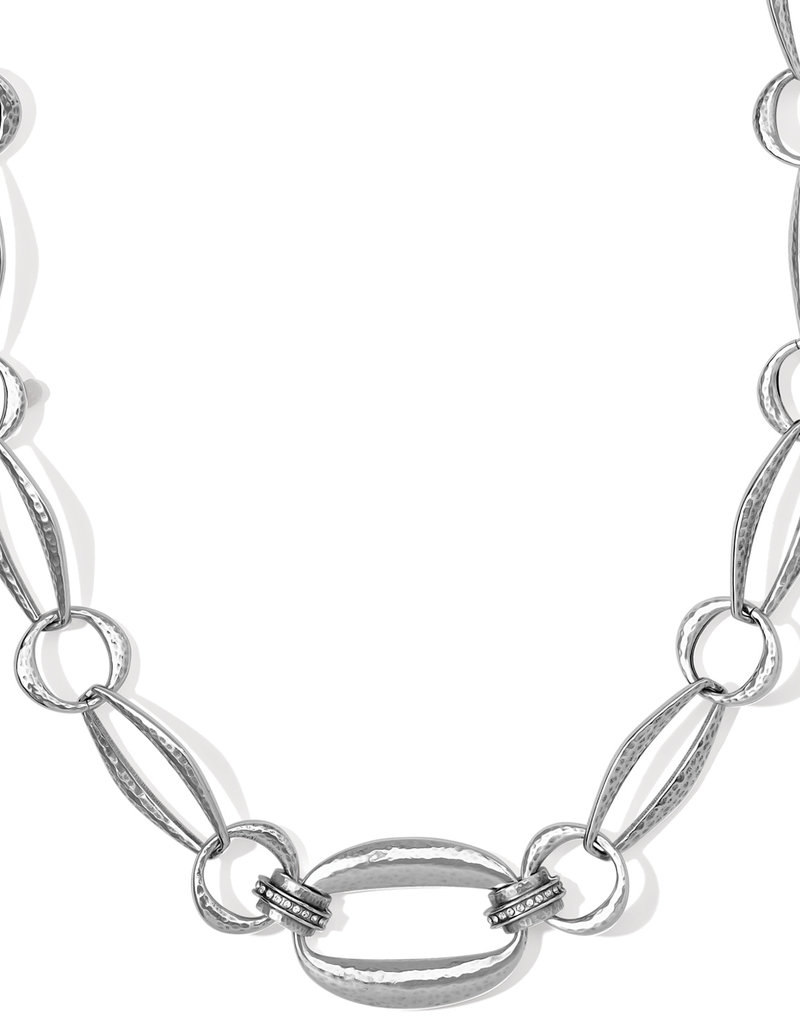 Meridian Lumens Nexus Silver Necklace