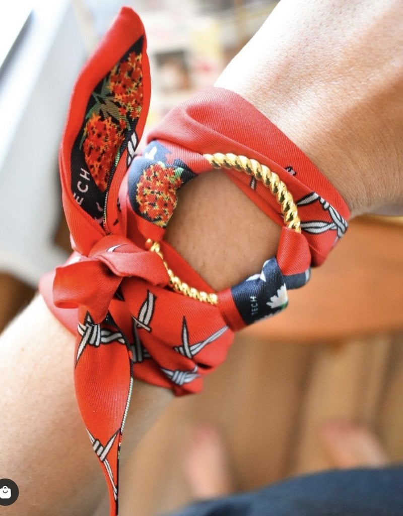 J.HOFFMAN'S RESTOCKED! Texas Tech Twilly Scarf