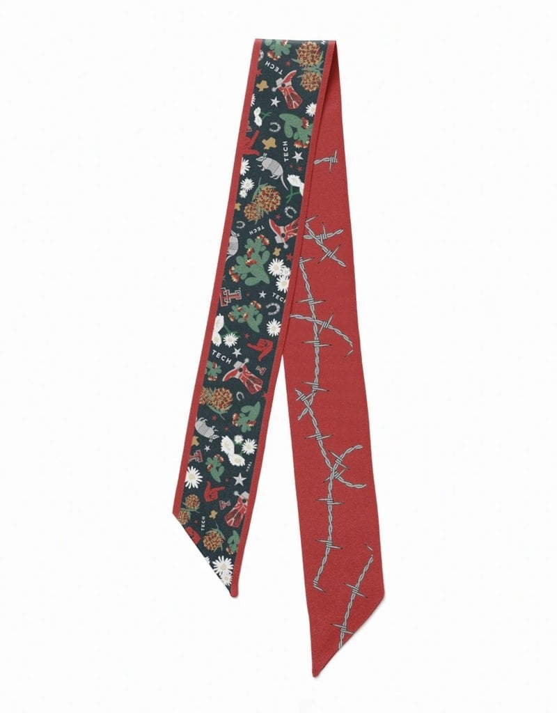 J.HOFFMAN'S RESTOCKED! Texas Tech Twilly Scarf