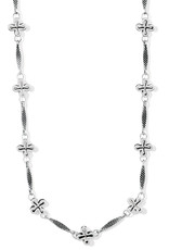 Amphora Cross Short Necklace
