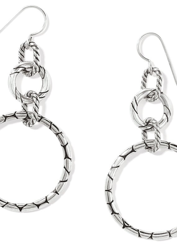 Pebble Rings French Wire Earrings